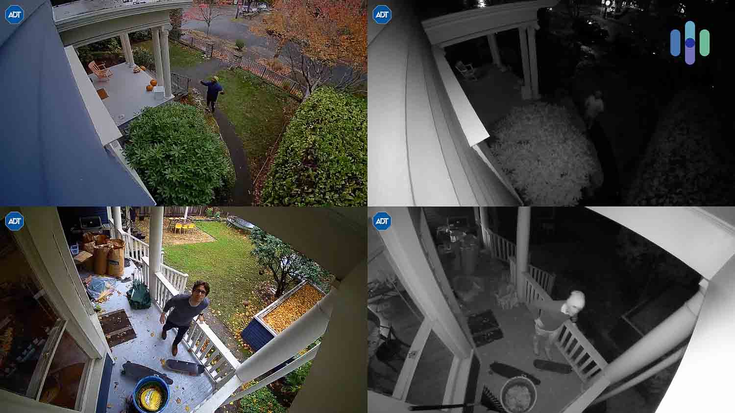 ADT Home Security Camera - Day and Night