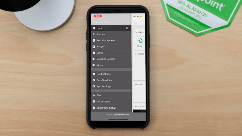 The Alarm.com App