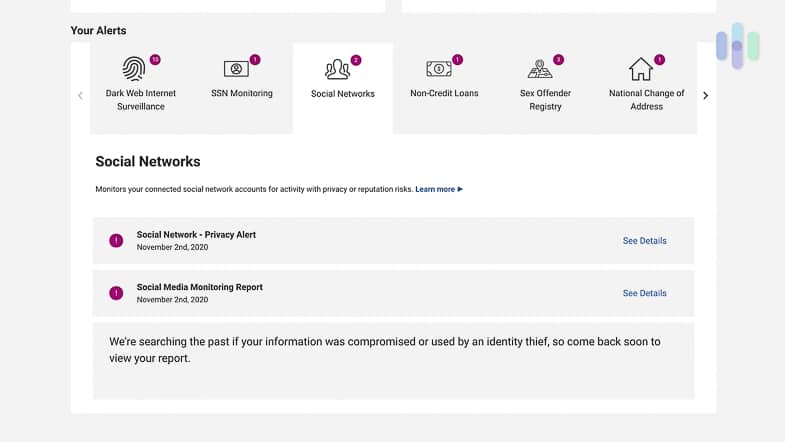 Experian Social Network Monitoring