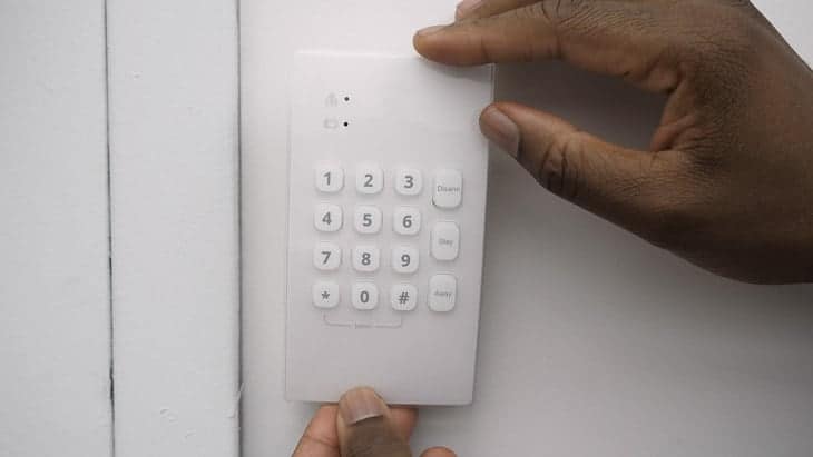 Installing the Frontpoint Keypad