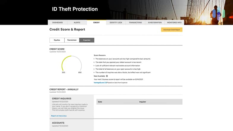 Lifelock - Credit Monitoring