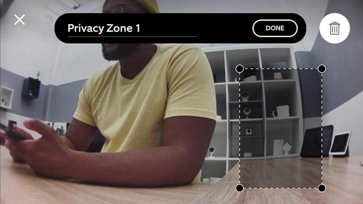 Privacy Zones on the Ring Stick Up Cam Battery