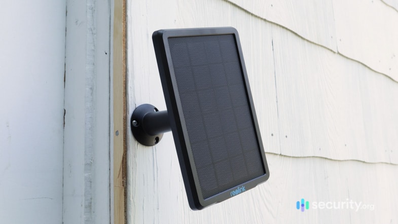 ReoLink Go Solar Panel Outside