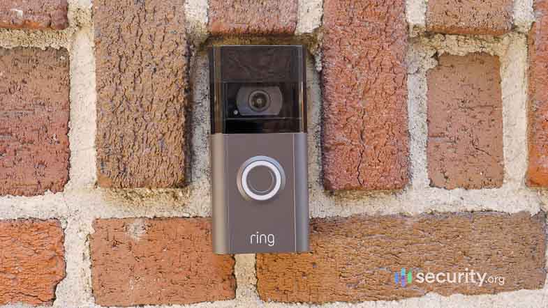 Ring Video Doorbell 3 Installed