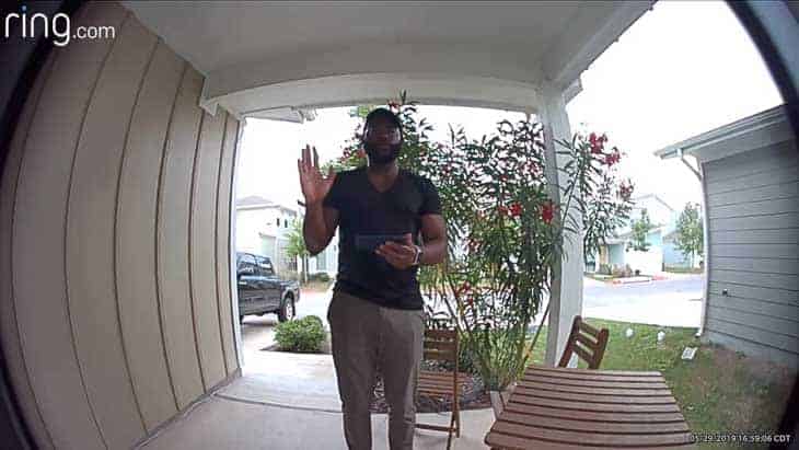 Ring Video Doorbell 2 Video Display