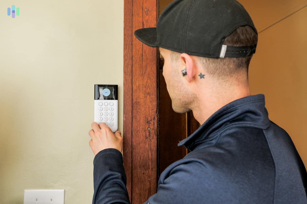 SimpliSafe System Keypad armed