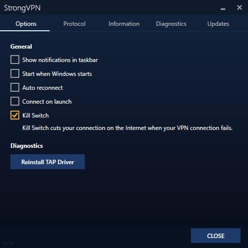 StrongVPN Kill Switch