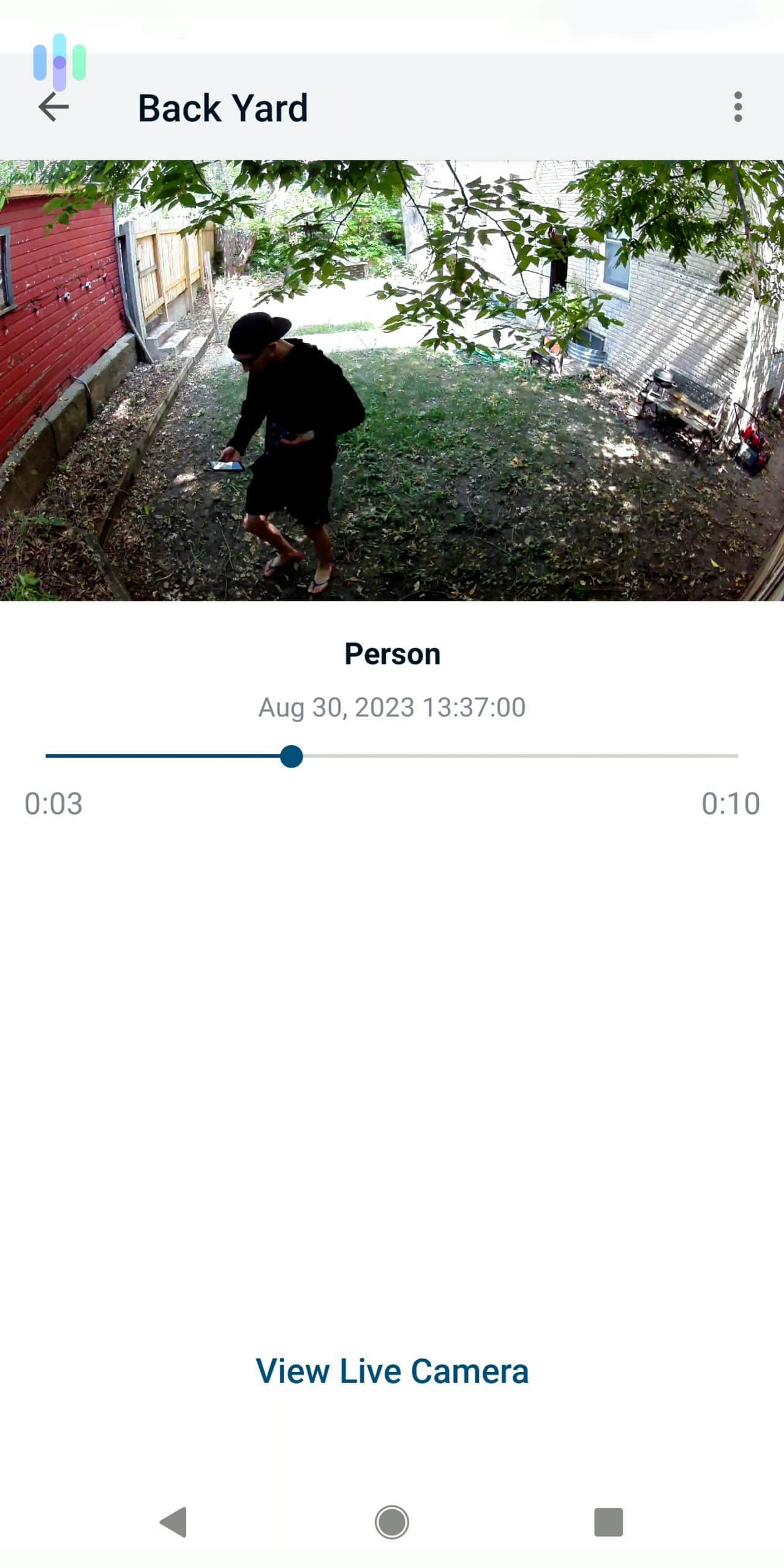 Video in the Arlo Secure app