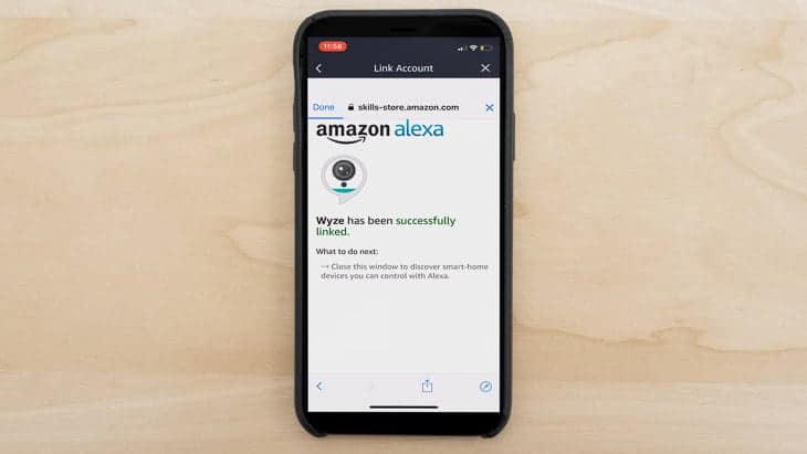 Wyze Alexa Integration