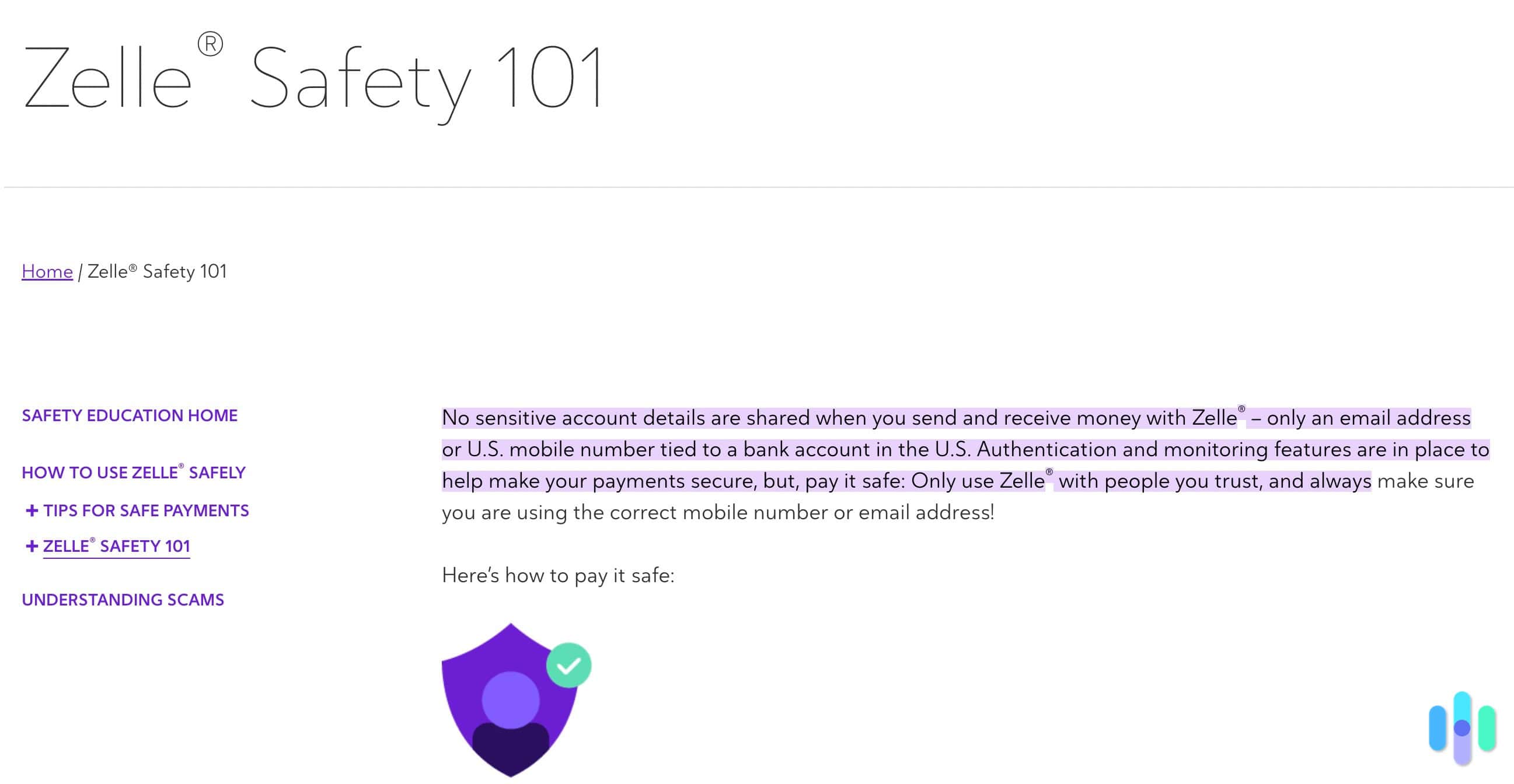 Zelle Safety 101