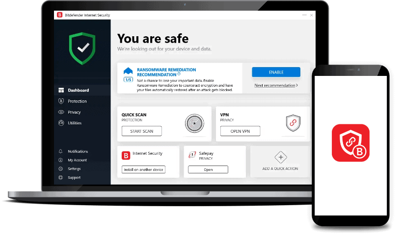 Bitdefender VPN  - Product Header Image