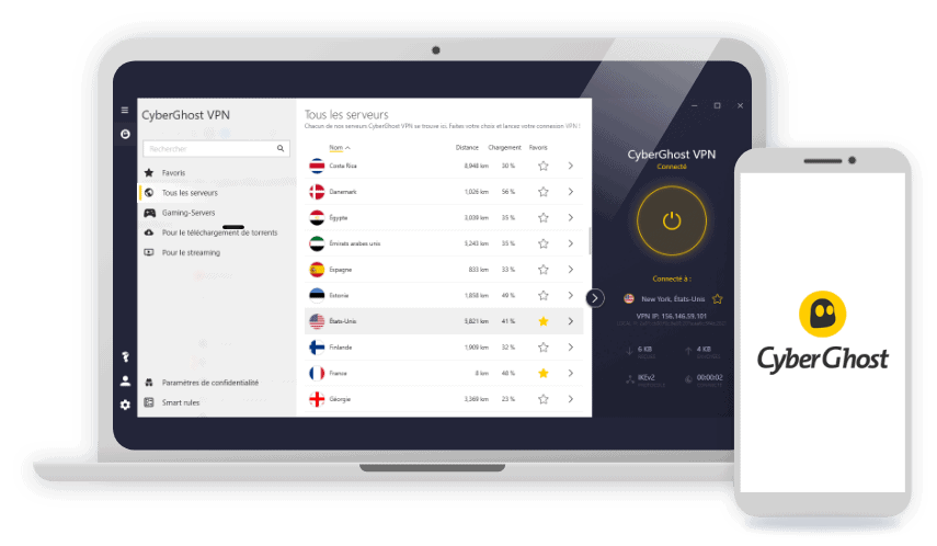 CyberGhost VPN Desktop and Mobile