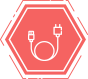 Icon image representing a device charger