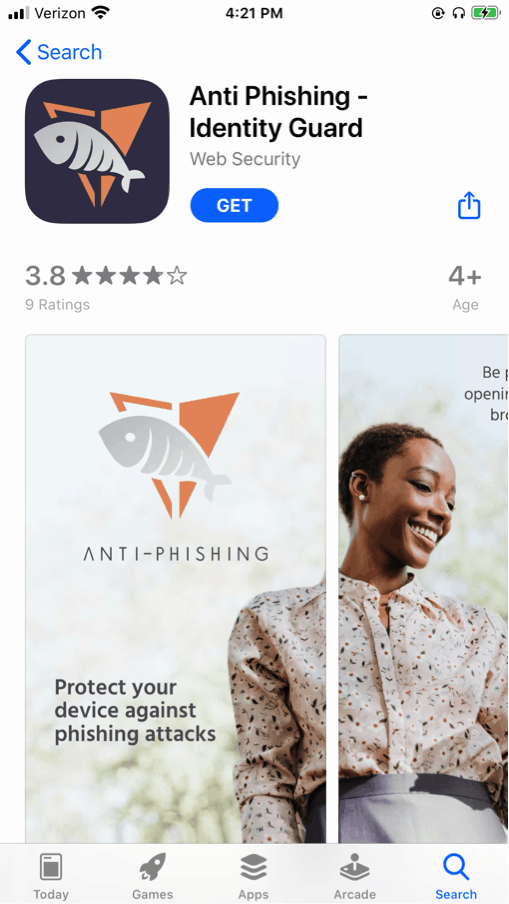 Identity Guard Anti Phishing App