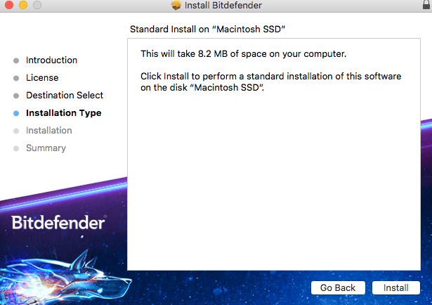 Installing Bitdefender VPN