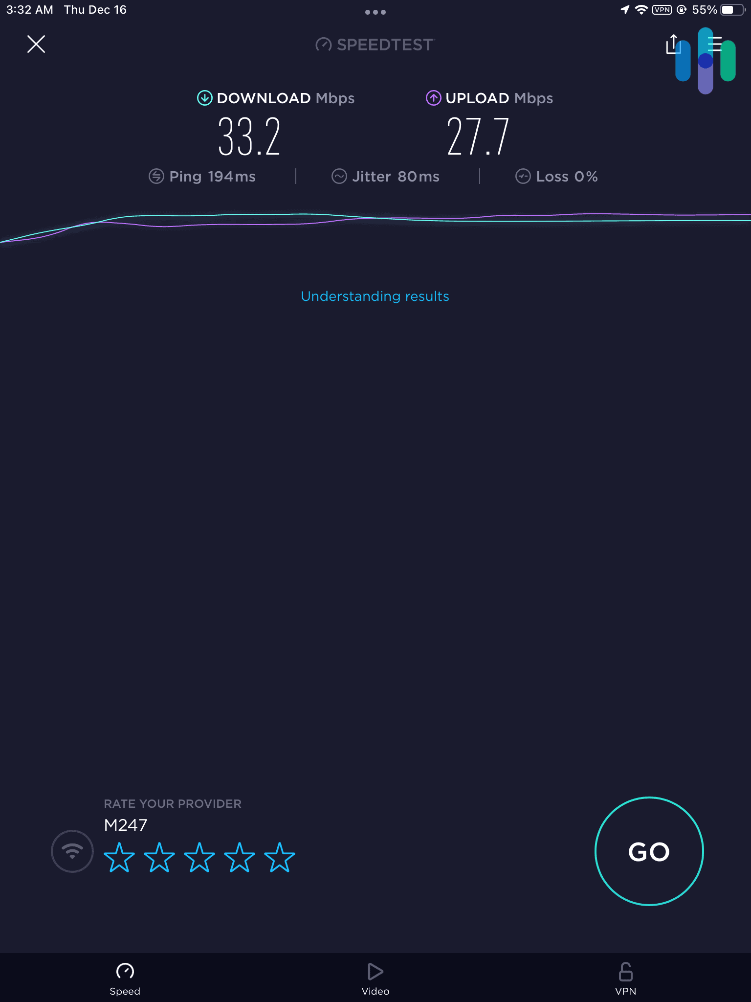 Speed Test - iOS Atlas premium