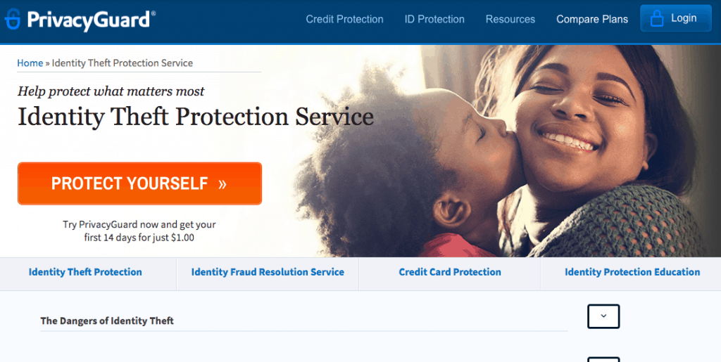 PrivacyGuard Identity Theft Protection