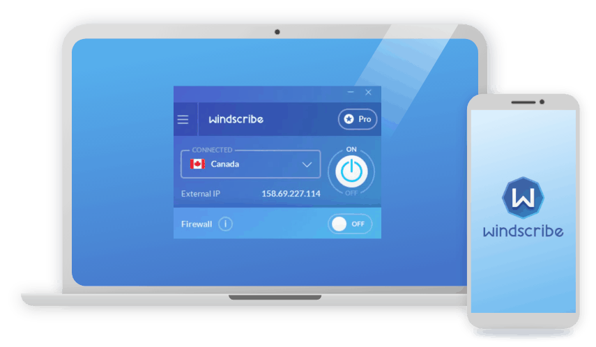 Windscribe VPN  - Product Header Image